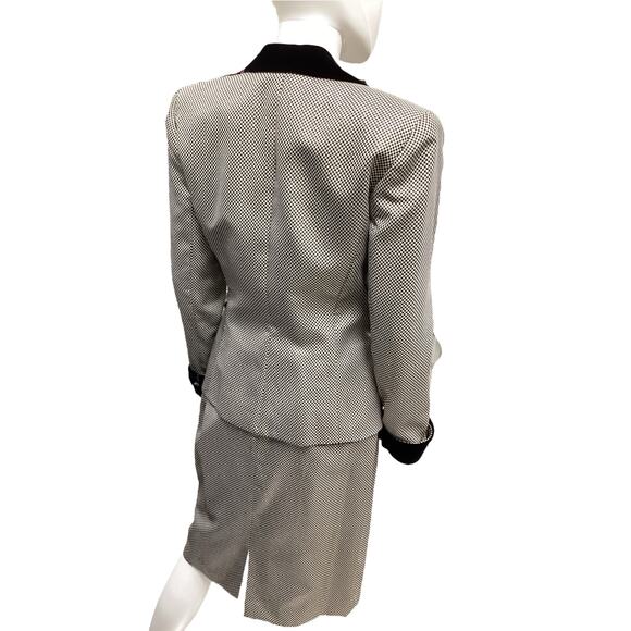 NWT Vintage Victor Costa 2 Piece Outfit Women’s SZ 8 Blazer+Skirt Ornate Buttons - Picture 4 of 8